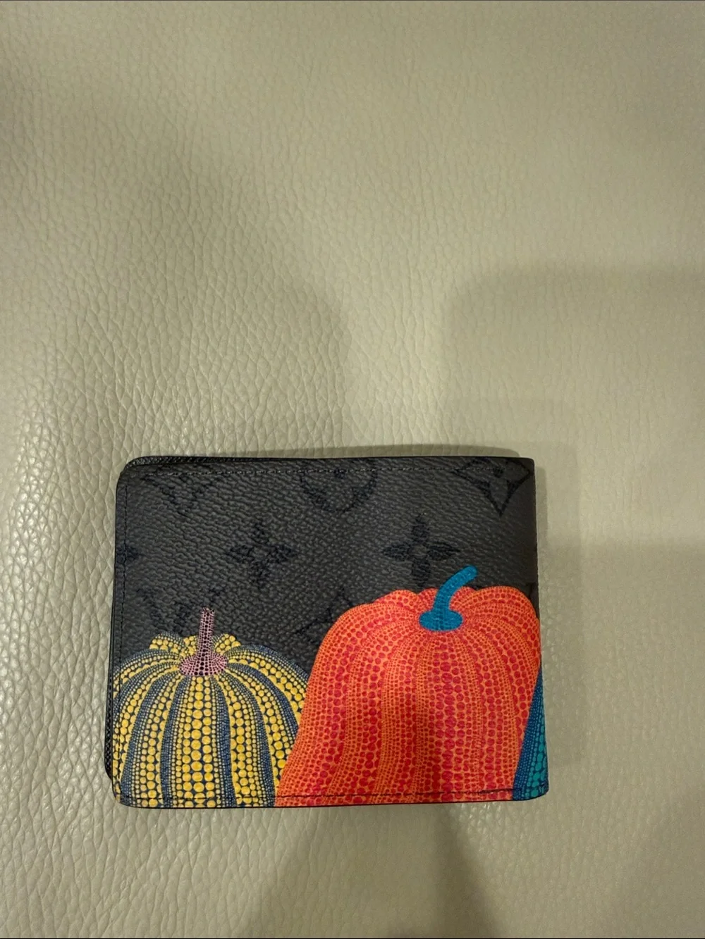 Louis Vuitton x Yayoi Kusama Pumpkin Monogram Multiple Wallet